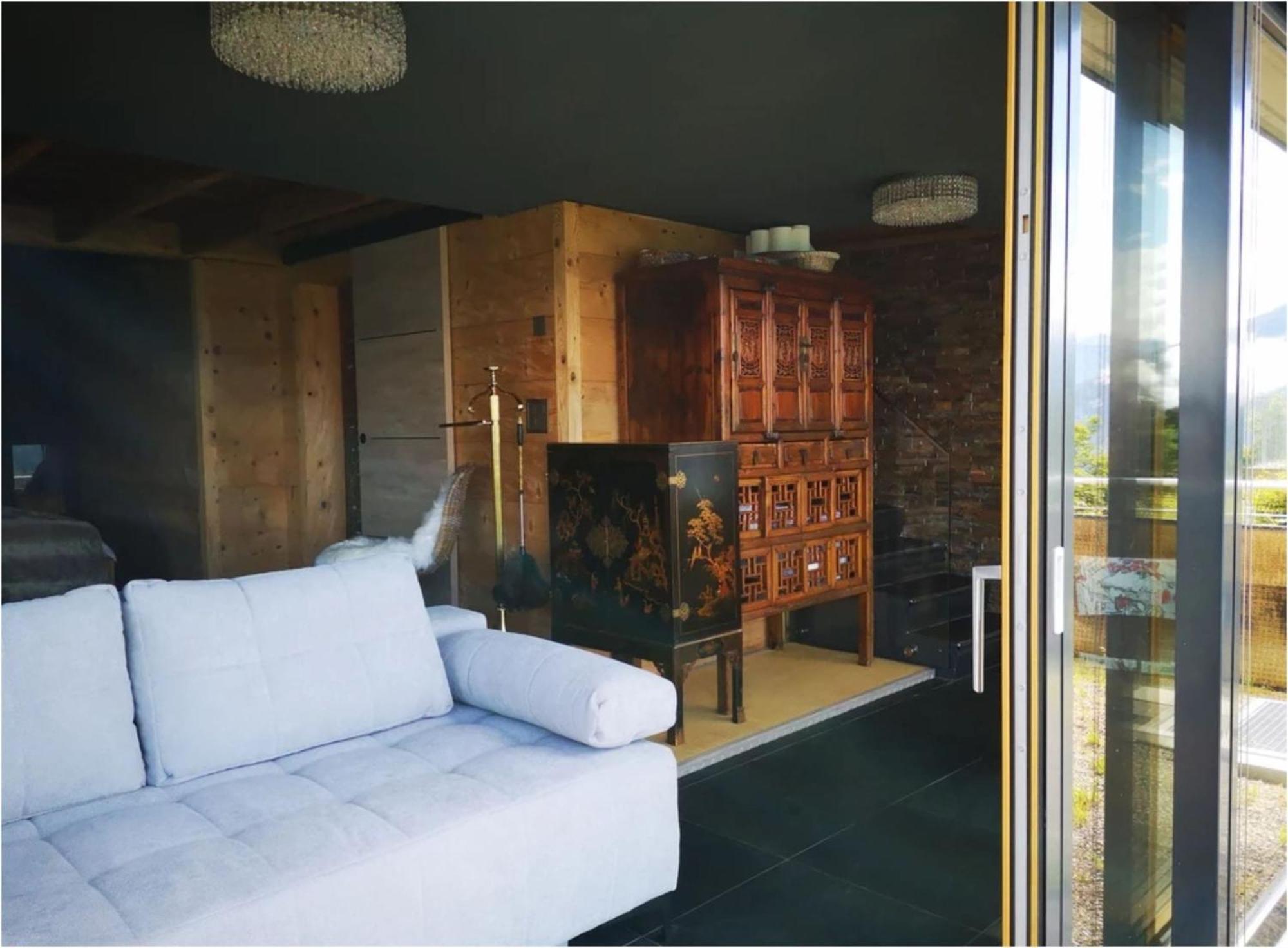 Chalet With View Of The Mountains And The Thun Lake ซิกริซวิล ภายนอก รูปภาพ